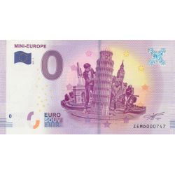 Billet 0€ - Belgique - Mini europe - 2017-1 - N°747