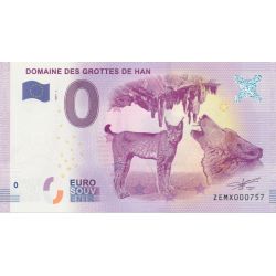 Billet 0€ - Belgique - Domaine des grottes de Han - 2017-1 - N°757
