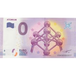 Billet 0€ - Belgique - Atomium - 2017-1 - N°357