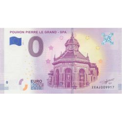 Billet 0€ - Belgique - Pouhon pierre le grand Spa - 2018-1 - N°9917