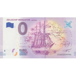 Billet 0€ - Belgique - Zeilschip mercator Oostende - 2018-1 - N°9996