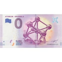 Billet 0€ - Belgique - Atomium Brussels - 2018-2 - N°723