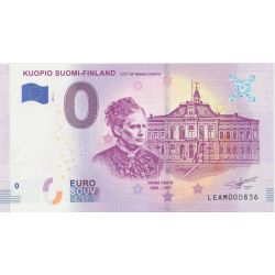 Billet 0€ - Finlande - Kuopio City of minna canth - 2018-1 - N°836
