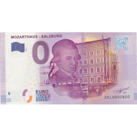 Billet 0€ - Autriche - Mozart - 2017-1 - N°800