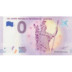 Billet 0€ - Autriche - 100 Jahre Republik osterreich  - 2018-1 - N°3266