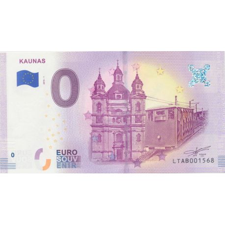 Billet 0€ - Lituanie - Kaunas - 2018-1 - N°1568