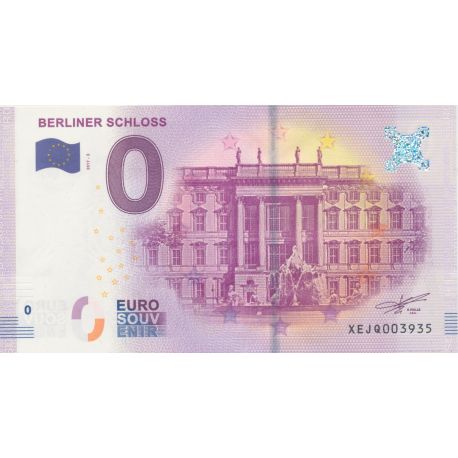 Billet 0€ - Allemagne - Berliner Schloss - 2017-3 - N°3935