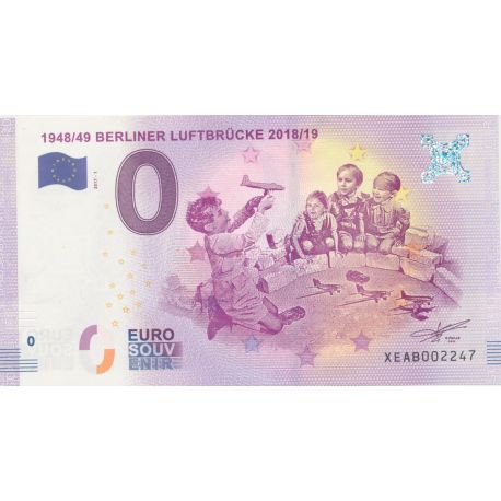 Billet 0€ - Allemagne - 1948/49 Berliner luftbrucke  - 2017-3 - N°2247