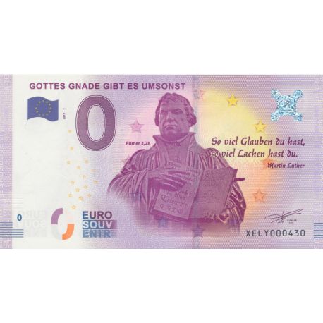 Billet 0€ - Allemagne - Gottes gnade gibt es umsonst - 2017-1 - N°430