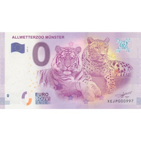 Billet 0€ - Allemagne - Allwetterzoo Munster - 2017-2 - N°997