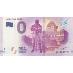 Billet 0€ - Allemagne - Schloss burg - 2017-3 - N°796