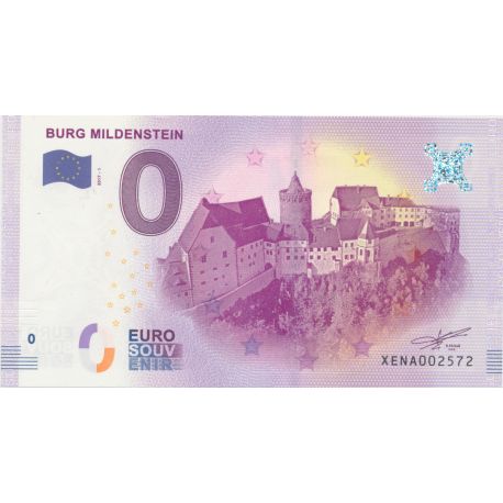 Billet 0€ - Allemagne - Burg mildenstein - 2017-1 - N°2572