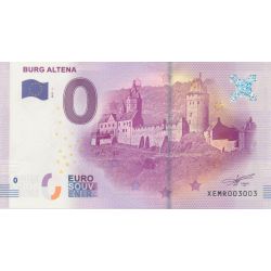 Billet 0€ - Allemagne - Burg altena - 2017-1 - N°3003