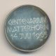 Médaille - Centenarium Matterhorn 1965 - Mont Cervin - argent - 34mm - avec pochette - SPL