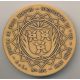 Médaille - 550e anniversaire de l'achèvement des travaux de Jean Hultz - Orient de Strasbourg - 1439-1989 - 70mm - SUP