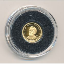 Mongolie - 500 Tugrik 2007- Alfred Nobel - Or 0,5g 0,999 - FDC