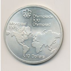 10 Dollars 1973 - JO Montreal 1976