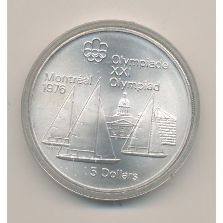 5 Dollars 1973 - JO Montreal 1976 - voiliers