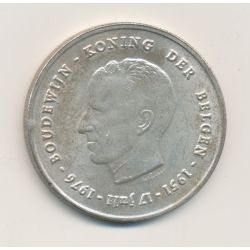 Belgique - 250 Francs 1976 - Jubilé d'argent du Roi Baudoin - Bruxelles - argent 25g - TTB+