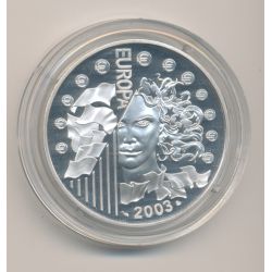 1 1/2 Euro - Europa - argent BE - 2003