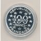 100 Francs/15 Euro - Grand Place bruxelles - 1996 - argent BE - FDC