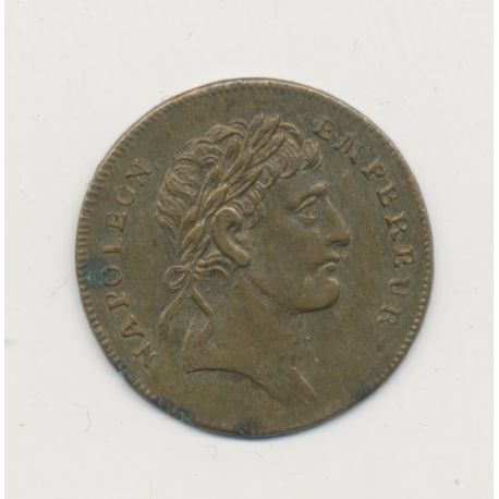 Jeton - Napoléon empereur - laiton - TTB