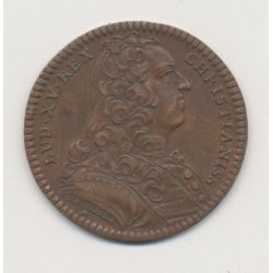 Jeton - Louis XV - Trésor royal - 1739 - TTB