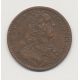 Jeton - Louis Louis XV - Chambre de commerce Bordeaux - 1750 - argent - TTB+