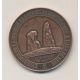 Médaille - Excursion de la société Française d'archéologie à l'ile de Sein - 1821 - cuivre - SUP
