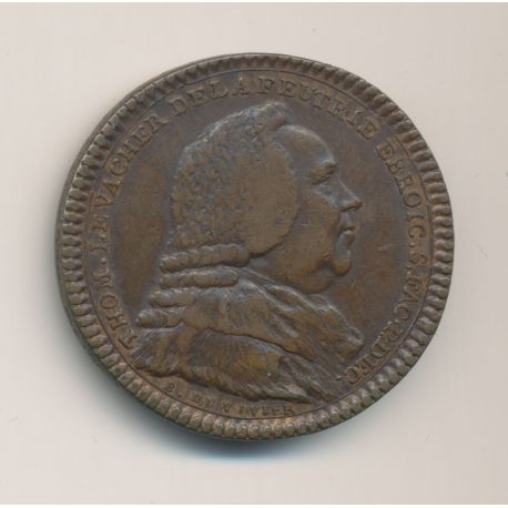 Jeton - Levacher - 1780 - faculté de médecine - cuivre - TB+