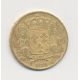 Louis XVIII - 20 Francs Or - 1818 W Lille - Buste nu - TB