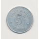 5 Centimes 1916 - Auch - Alu rond - SUP