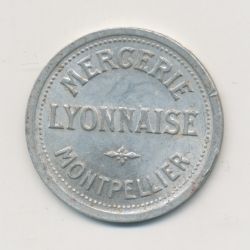 25 Centimes mercerie Lyonnaise - Montpellier - alu rond - TTB+