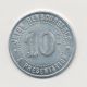 10 Centimes syndicat alimentation du gros - 1922 - Herault - alu rond - SUP+