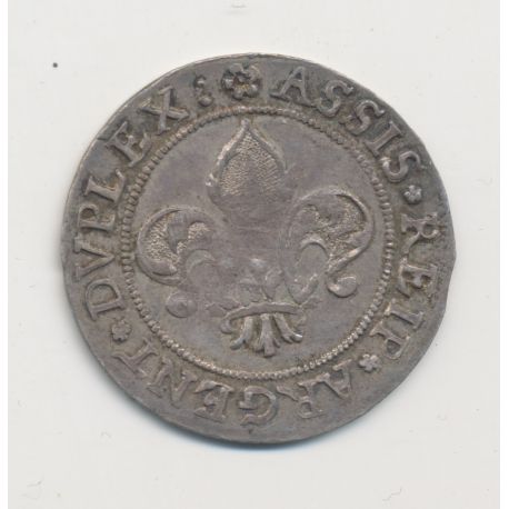 Alsace - 12 Kreuzer ou dreibaetzner - Strasbourg - argent - 1615-23 - TTB