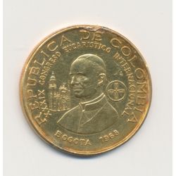 Colombie - 200 Pesos 1968 Bogota - TB - monnaie montée