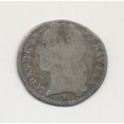 Louis XV - 1/10 écu au bandeau - 1741 R Orléans - argent - B/TB