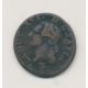 Louis XVI - Liard - 1791 H La Rochelle - cuivre - TB+