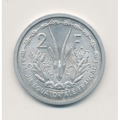 Afrique équatoriale Française - 2 Francs 1948 - alu - SUP+