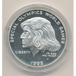 Etats-Unis - 1 Dollar 1995 - spécial olympic games