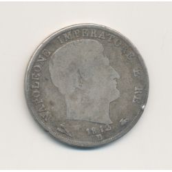 Italie - 2 Lire 1812 B - Napoleone imperatore - argent - B/TB