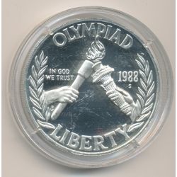Etats-Unis - 1 Dollar 1988 - JO Séoul