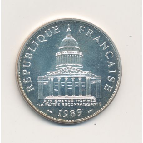 100 Francs Panthéon - 1989 - argent - FDC