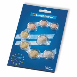 Assortiment Capsules EURO - 1 Cent à 2 Euro - 8 Capsules