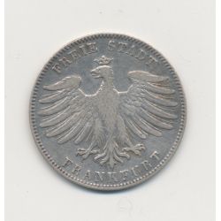 Allemagne - 1/2 Gulden 1841 - Francfort - TTB