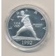 Etats-Unis - 1 Dollar 1992 S - Baseball USA JO - argent - FDC