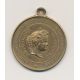 Médaille - Exposition universelle Paris 1878 - inauguration statue - laiton 32mm - SUP