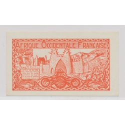 Afrique occidentale Française - 1 Franc 1944 - orange - SPL
