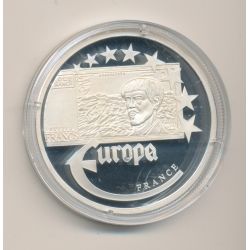 Medaille Europa - 1997 - France - Billet 20 francs - argent