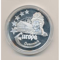 Medaille Europa - 1997 - Autriche - argent - FDC